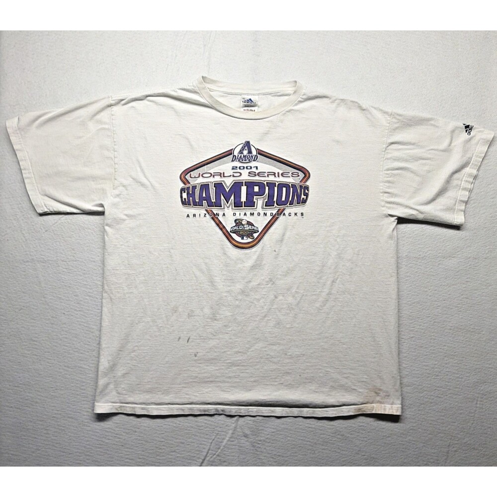 Vintage 2001 Adidas Arizona Diamondbacks World Series Champions USA - Men’s XXl